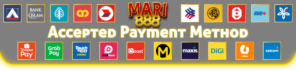 Mega888 - Mari888 - Payment Method - mega888z.com